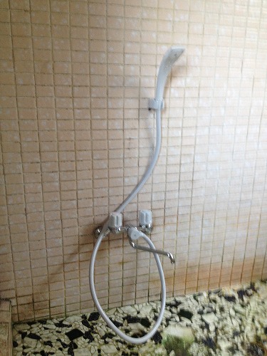 シャワー混合栓の交換